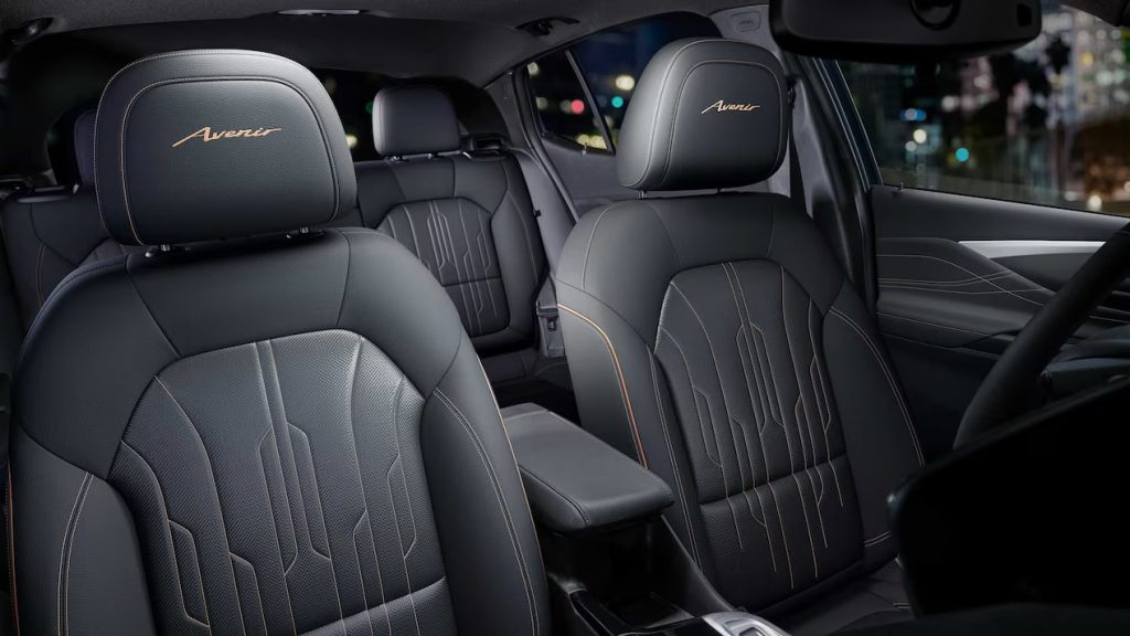 2026 Buick Envista Avenir interior