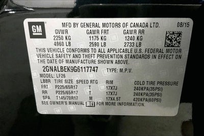 2016 Chevrolet Equinox LS