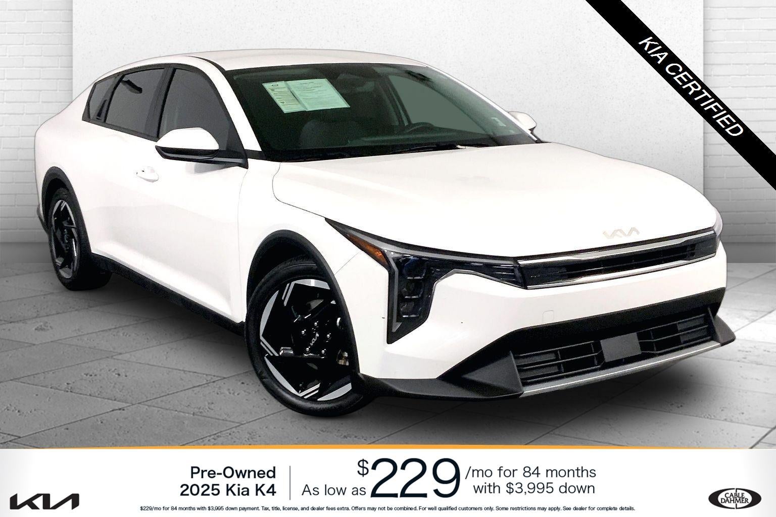 2025 Kia K4 EX
