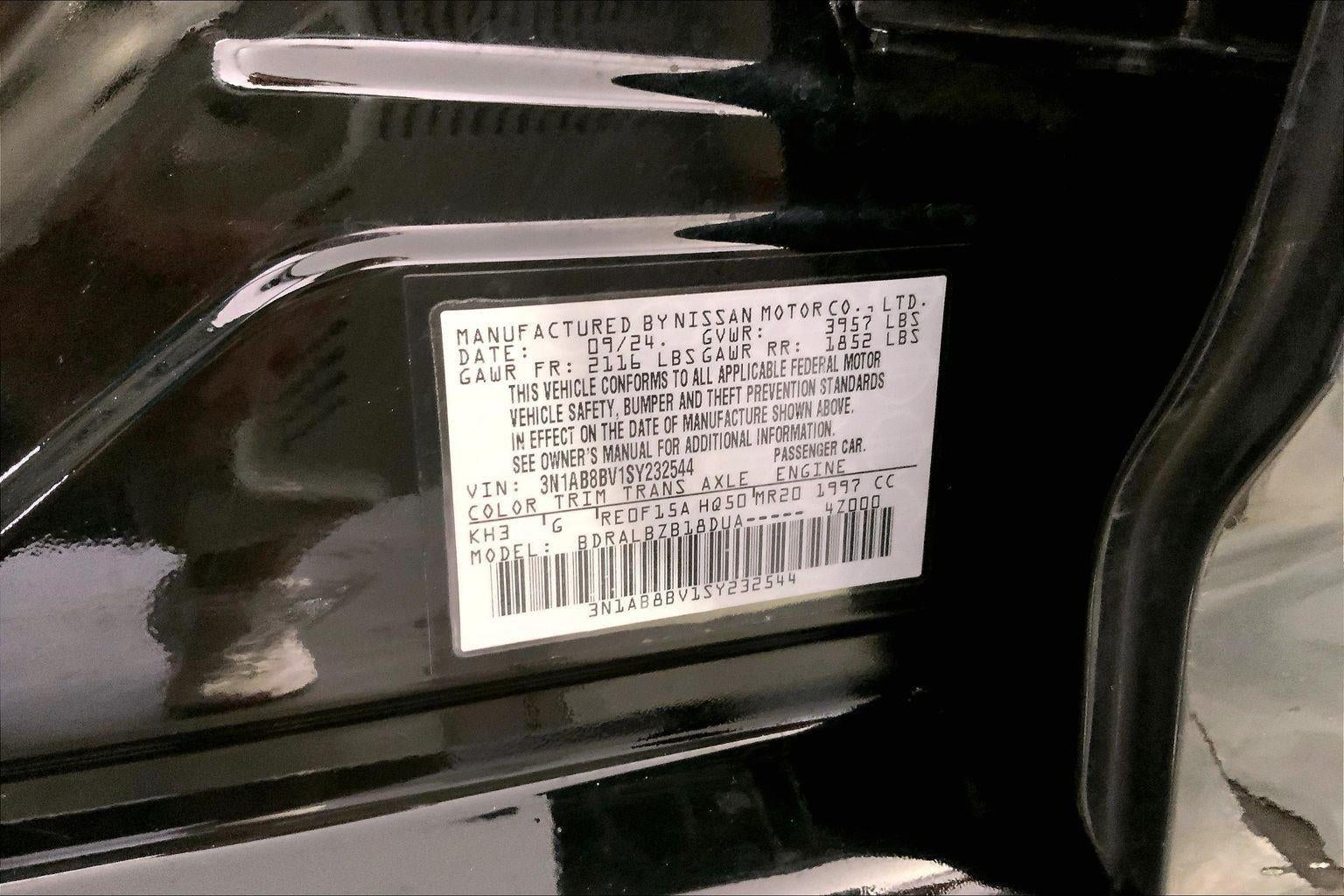2025 Nissan Sentra S