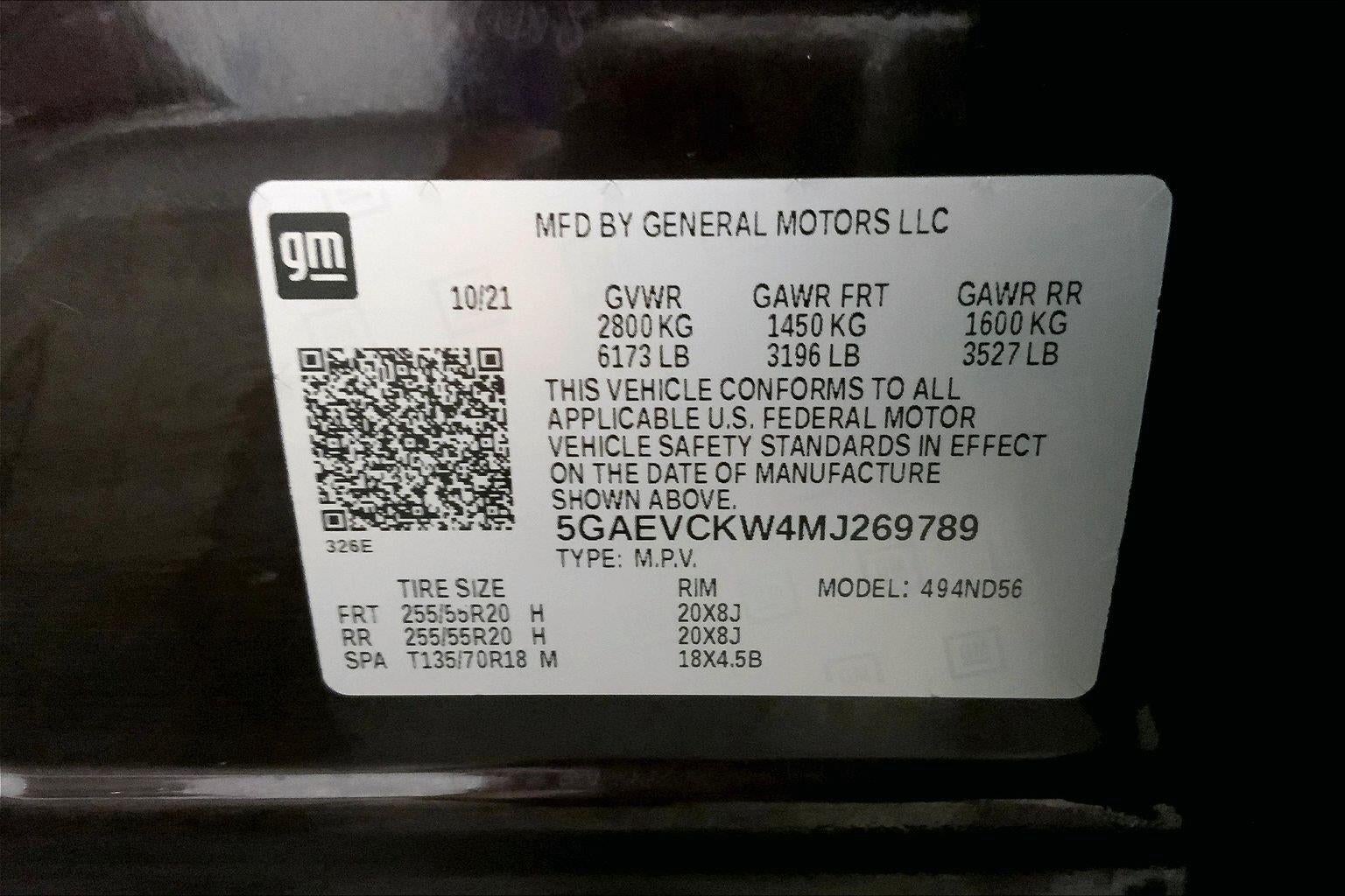2021 Buick Enclave Avenir