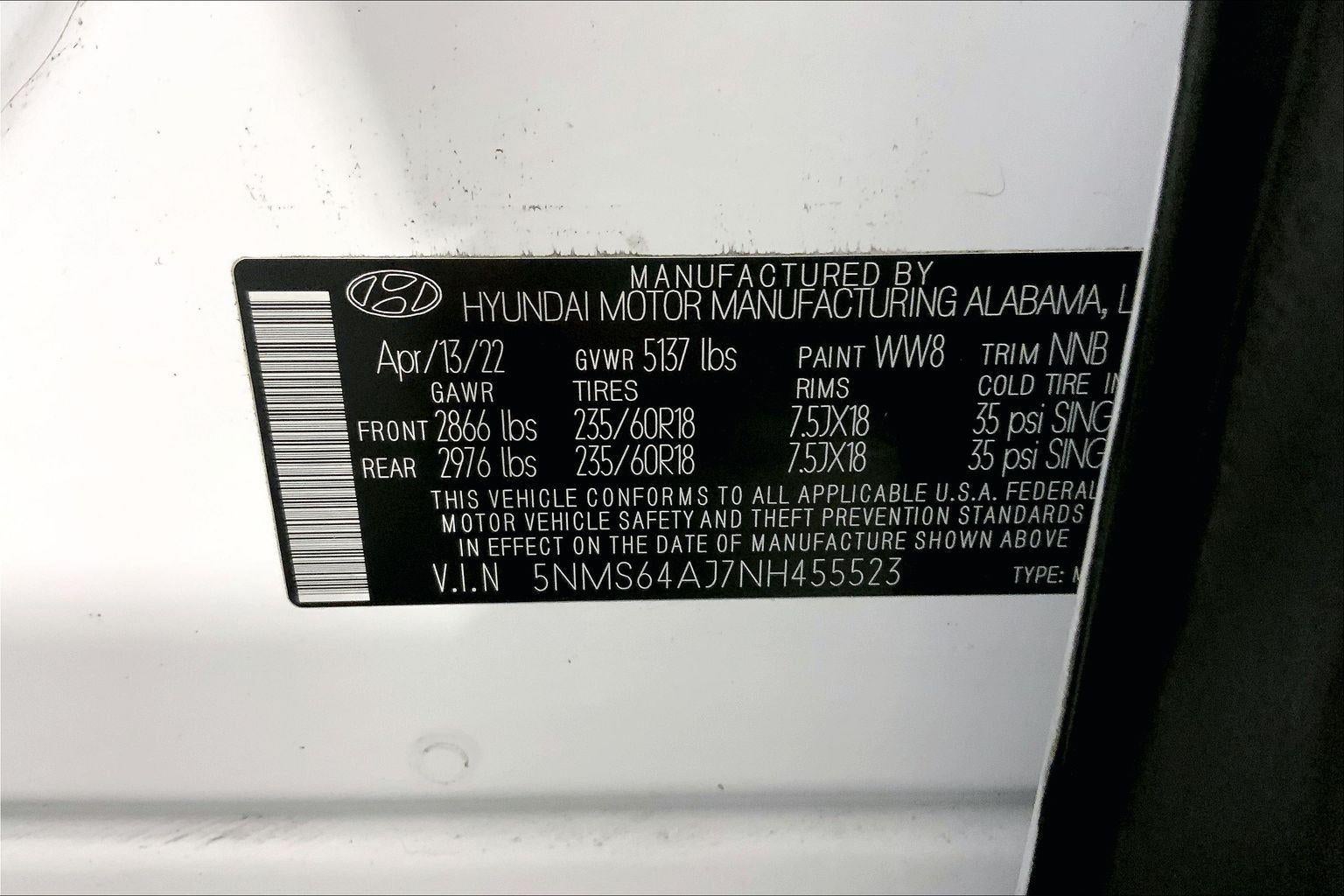 2022 Hyundai Santa Fe XRT