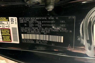 2020 Toyota Sienna XLE