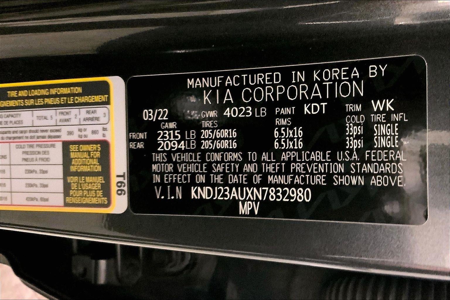 2022 Kia Soul LX