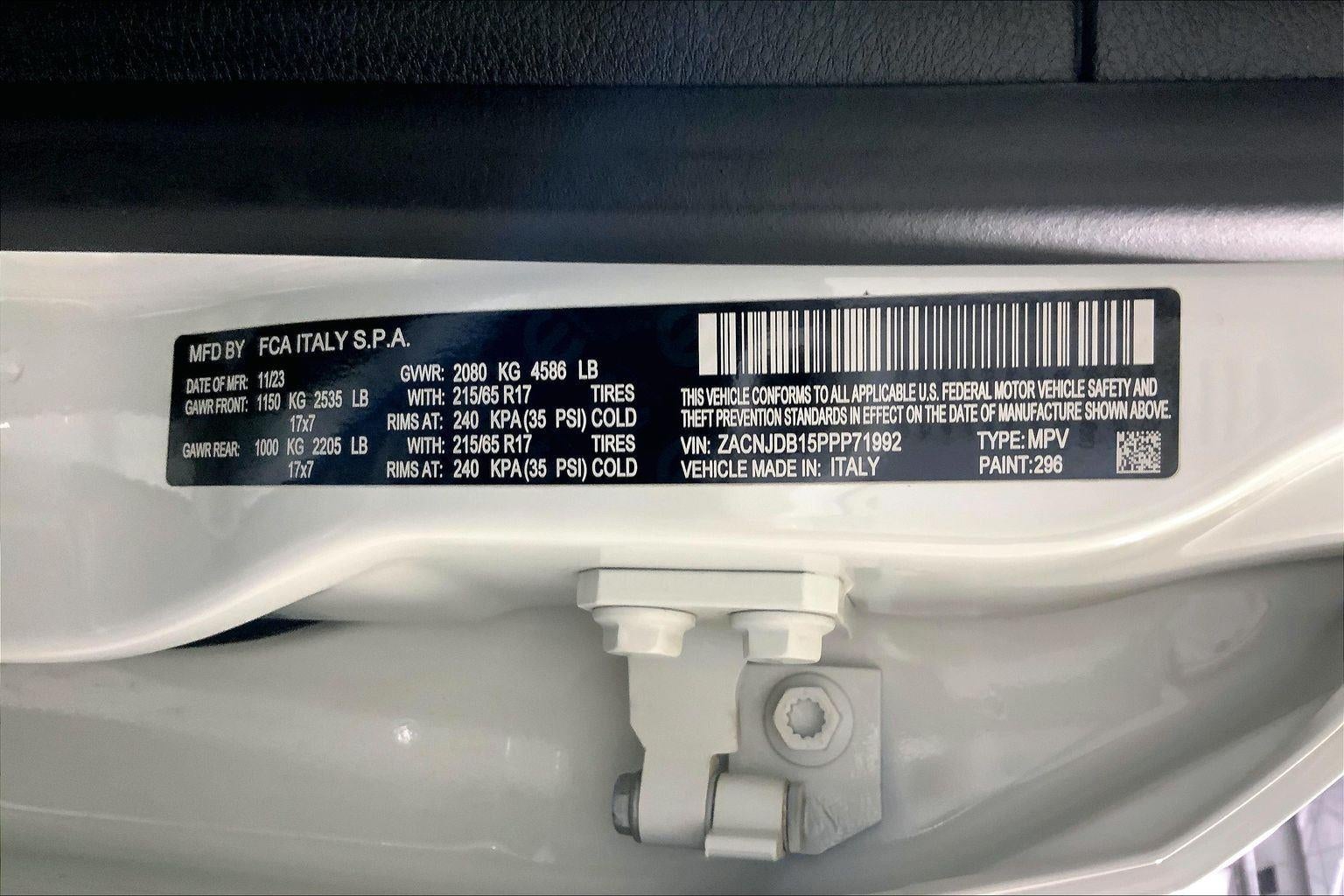 2023 Jeep Renegade Upland