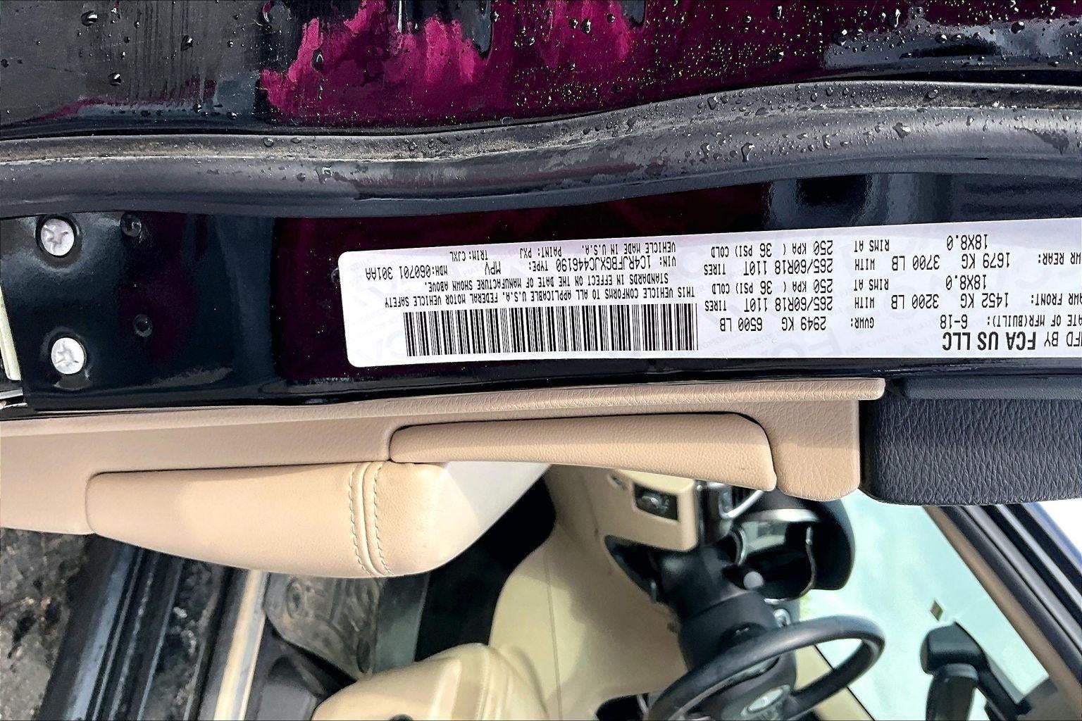 2018 Jeep Grand Cherokee Limited