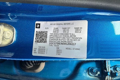 2021 Chevrolet Colorado WT