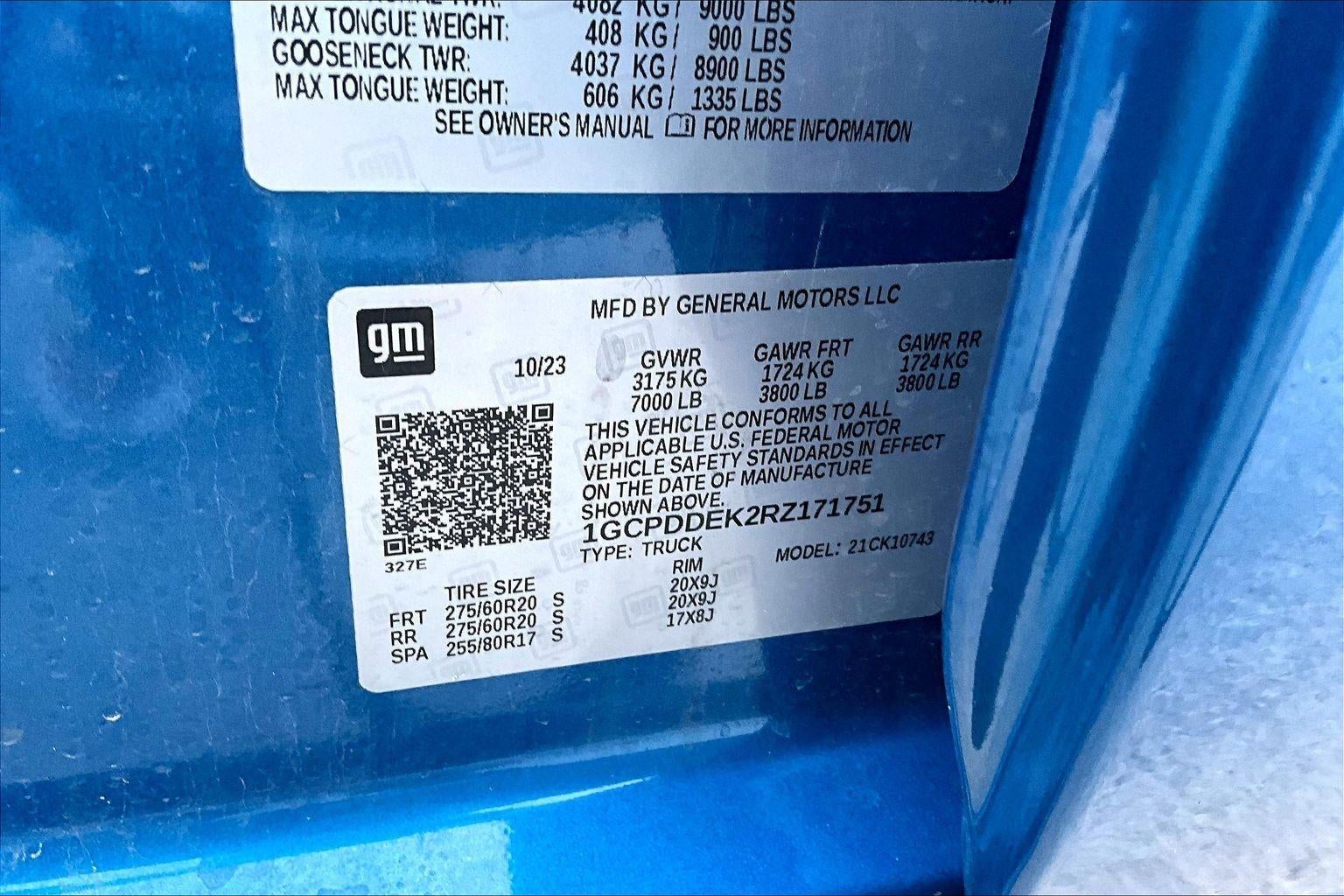 2024 Chevrolet Silverado 1500 LT