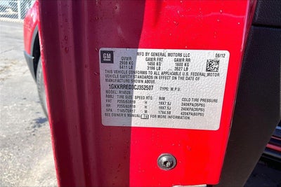 2012 GMC Acadia SLT1