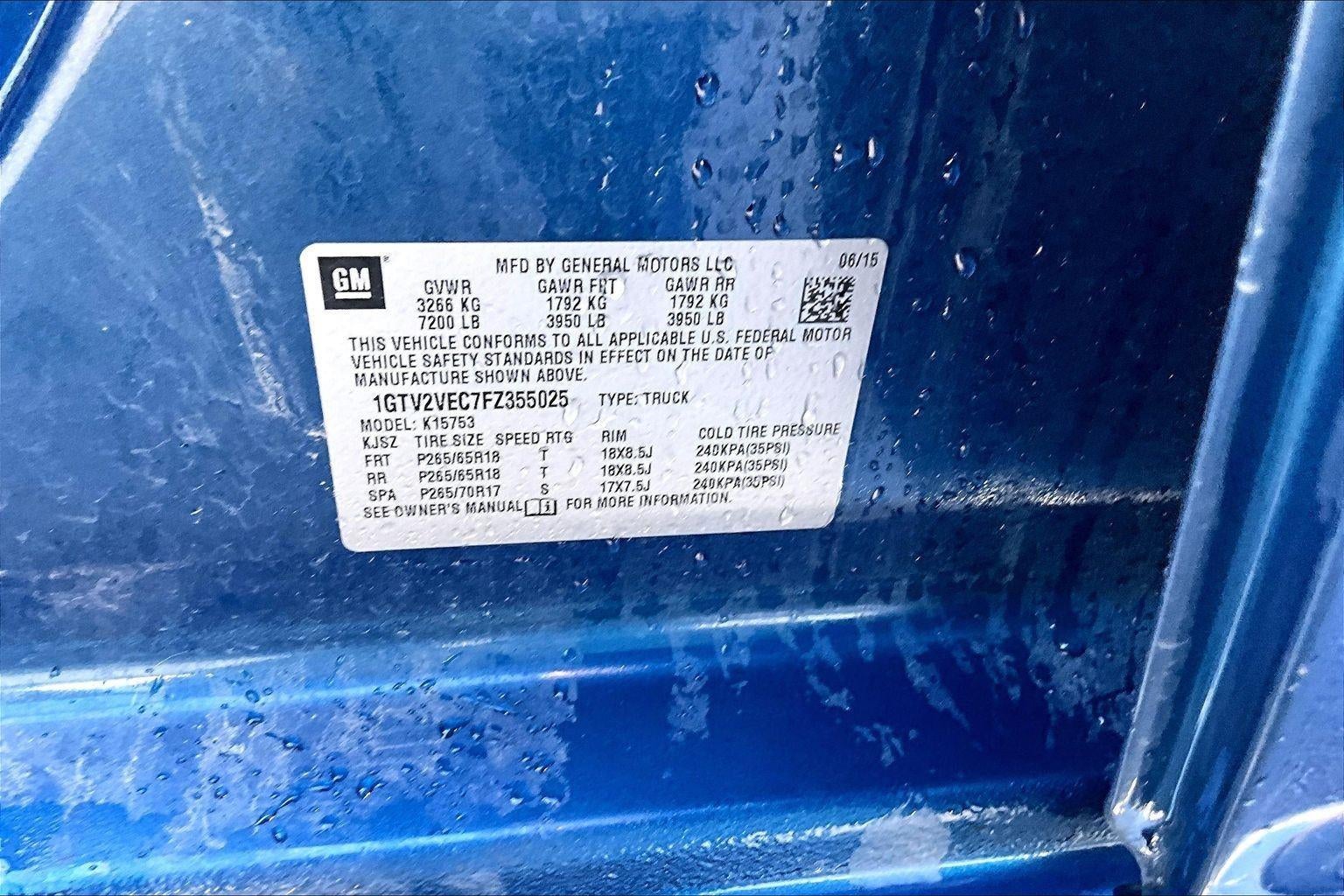 2015 GMC Sierra 1500 SLT