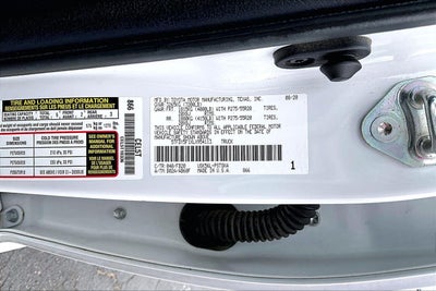 2020 Toyota Tundra 4WD SR5