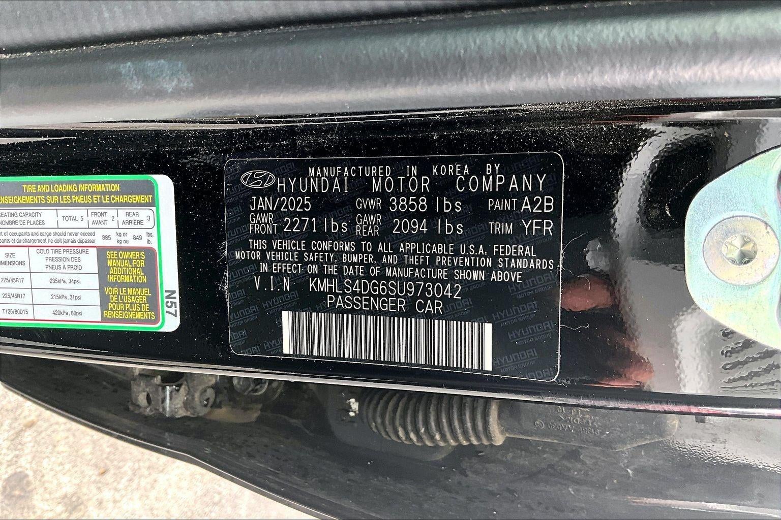 2025 Hyundai Elantra SEL Convenience