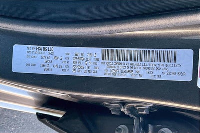 2020 RAM 1500 Big Horn