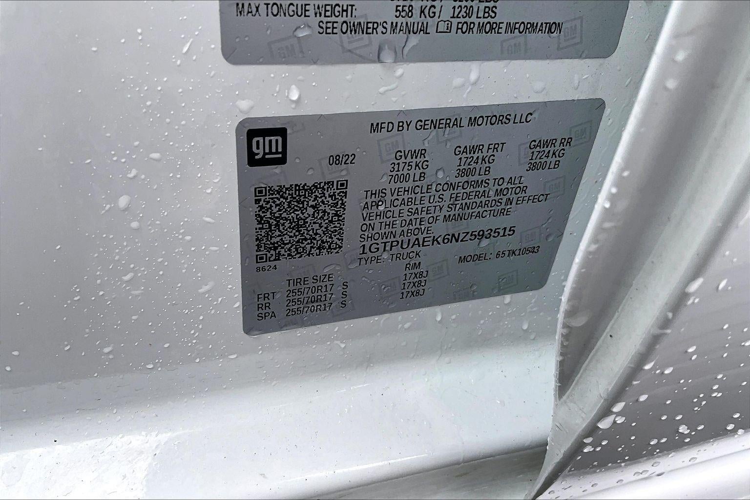 2022 GMC Sierra 1500 Pro