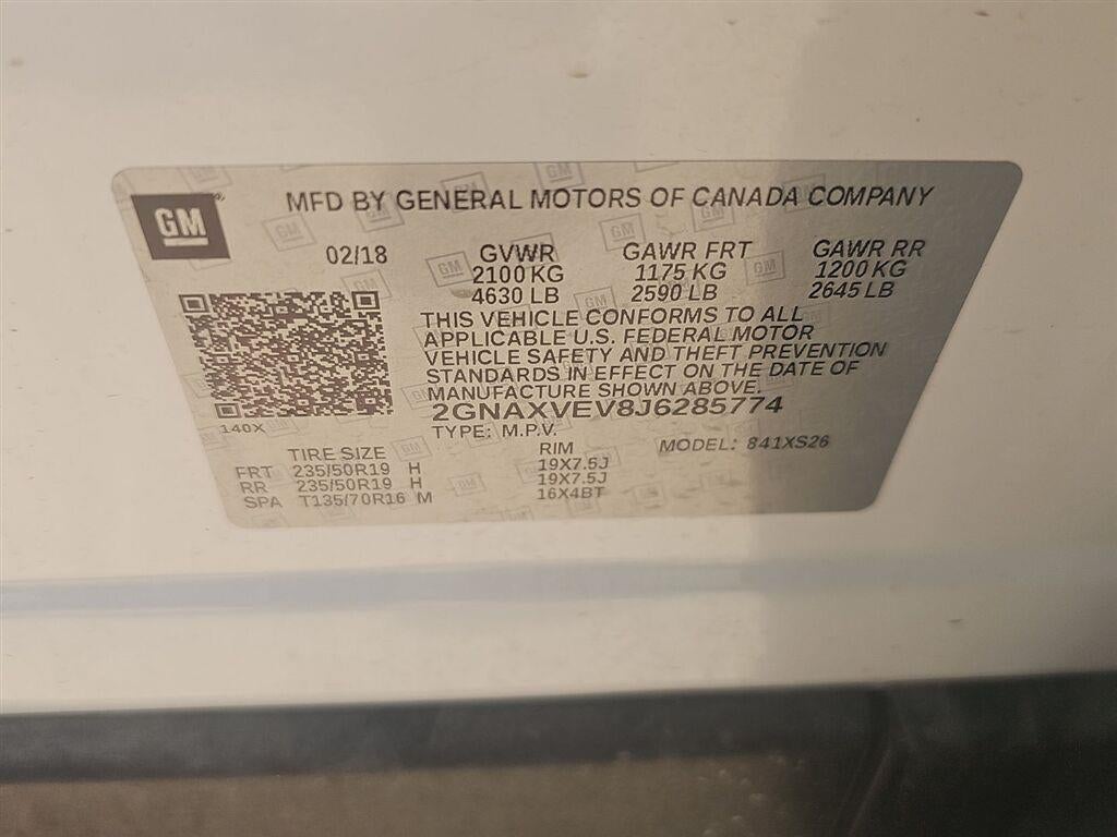 2018 Chevrolet Equinox Premier
