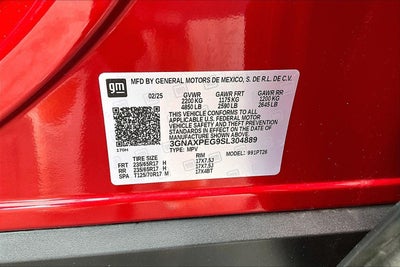 2025 Chevrolet Equinox LT