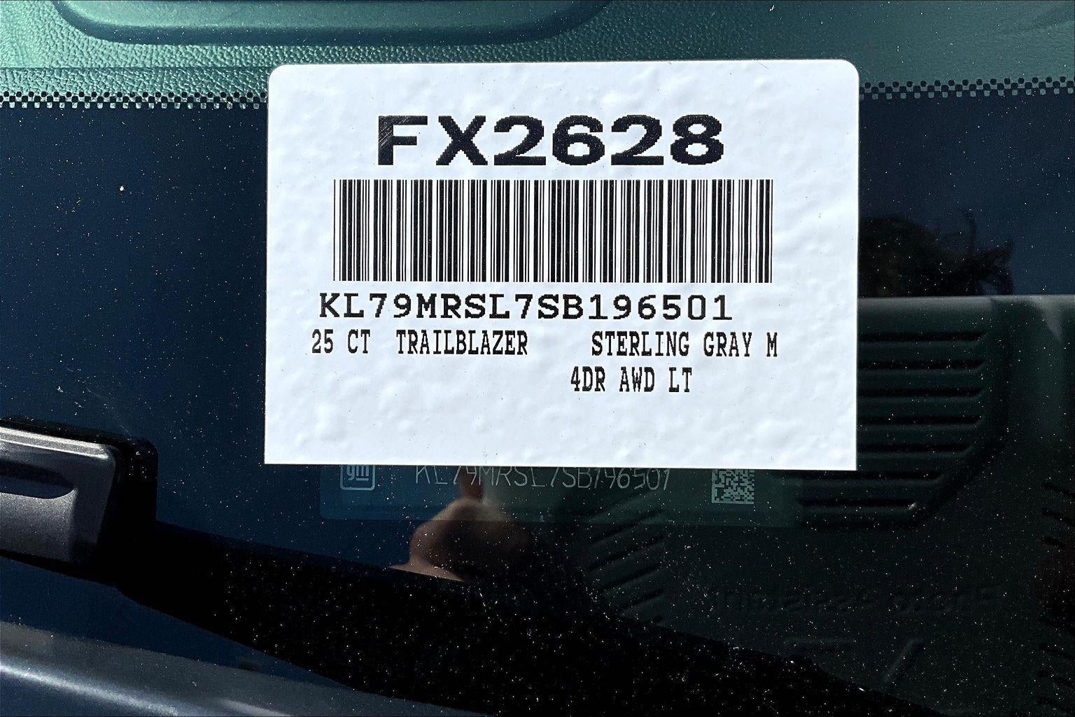 2025 Chevrolet Trailblazer LT