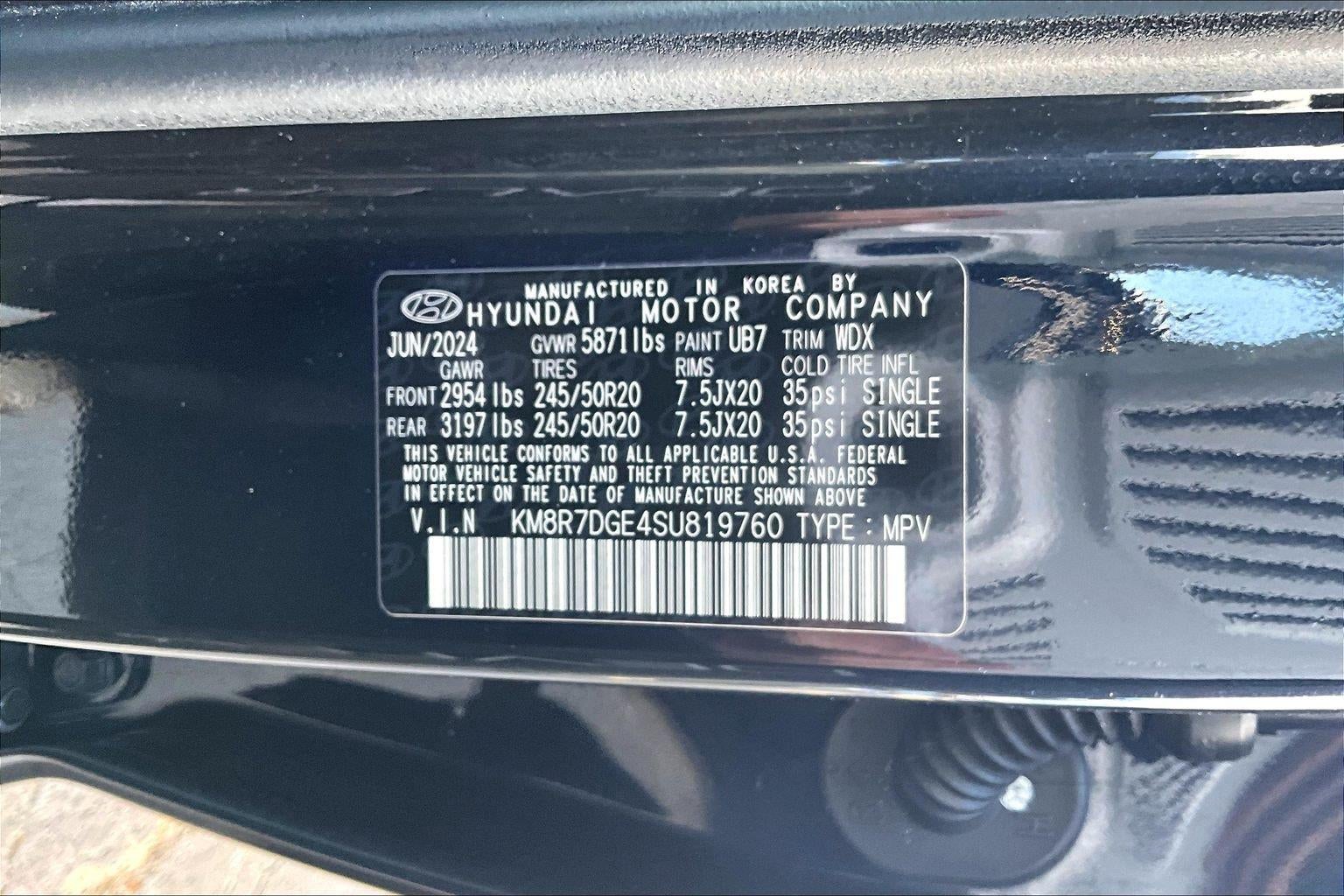 2025 Hyundai Palisade Calligraphy