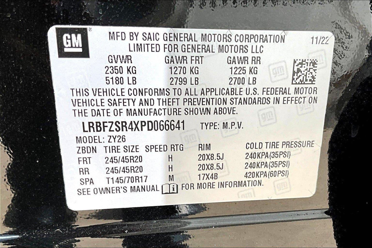 2023 Buick Envision Avenir