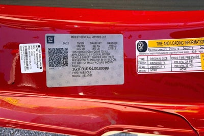 2018 Chevrolet Camaro 1LT