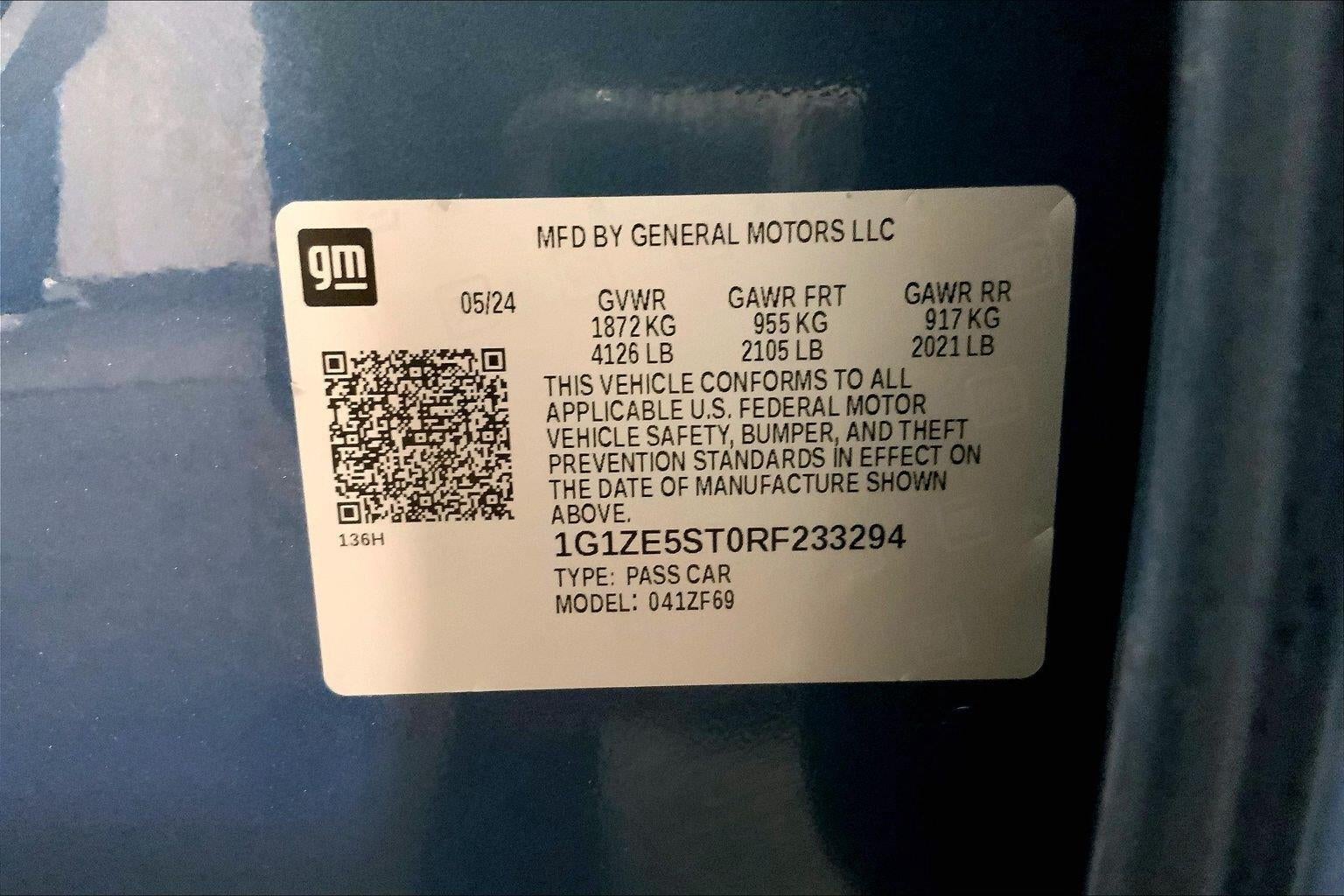 2024 Chevrolet Malibu 2LT