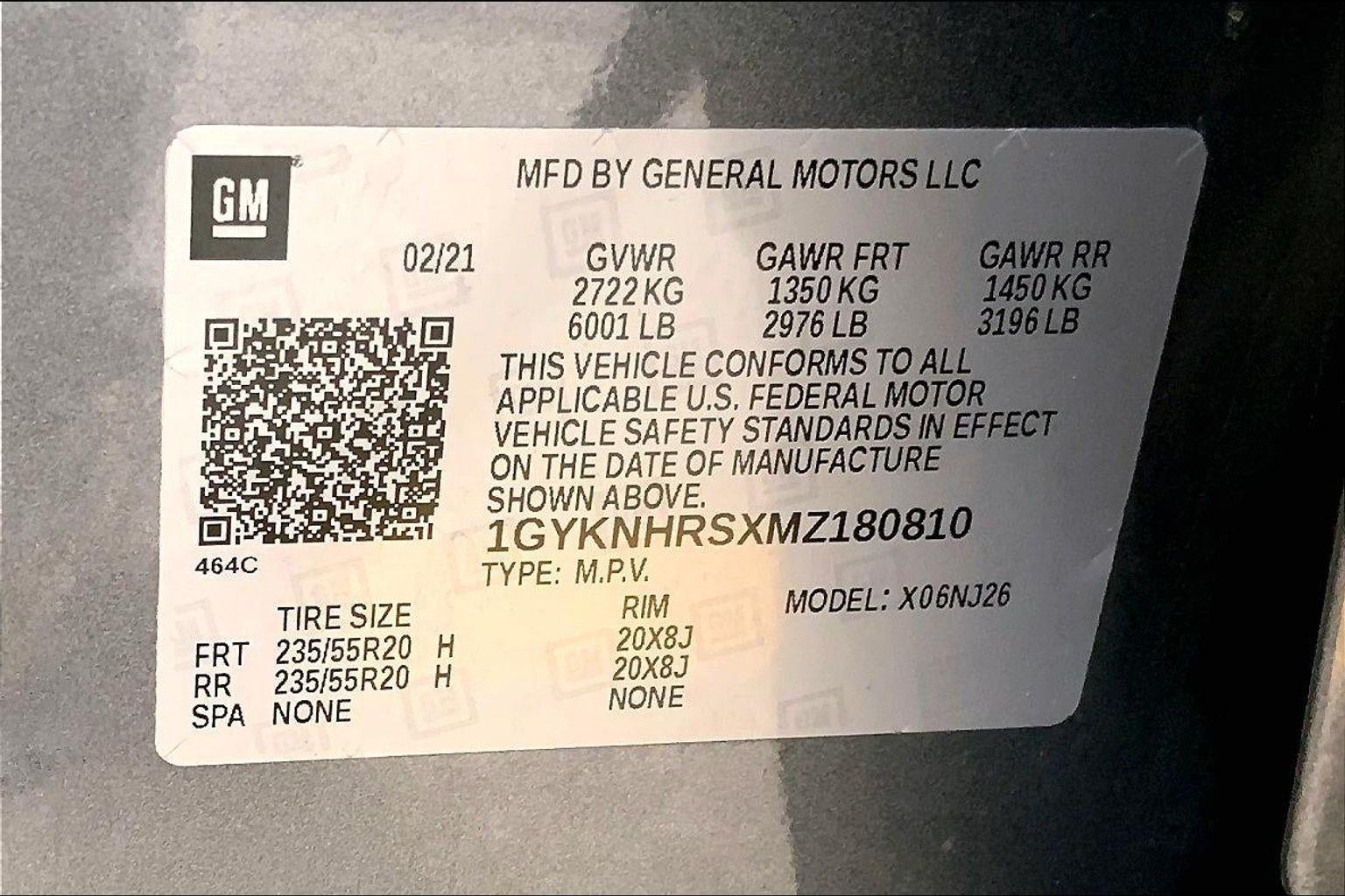 2021 Cadillac XT5 Sport