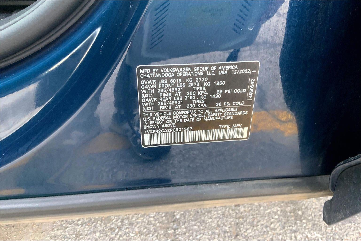 2023 Volkswagen Atlas 3.6L V6 SEL Premium R-Line