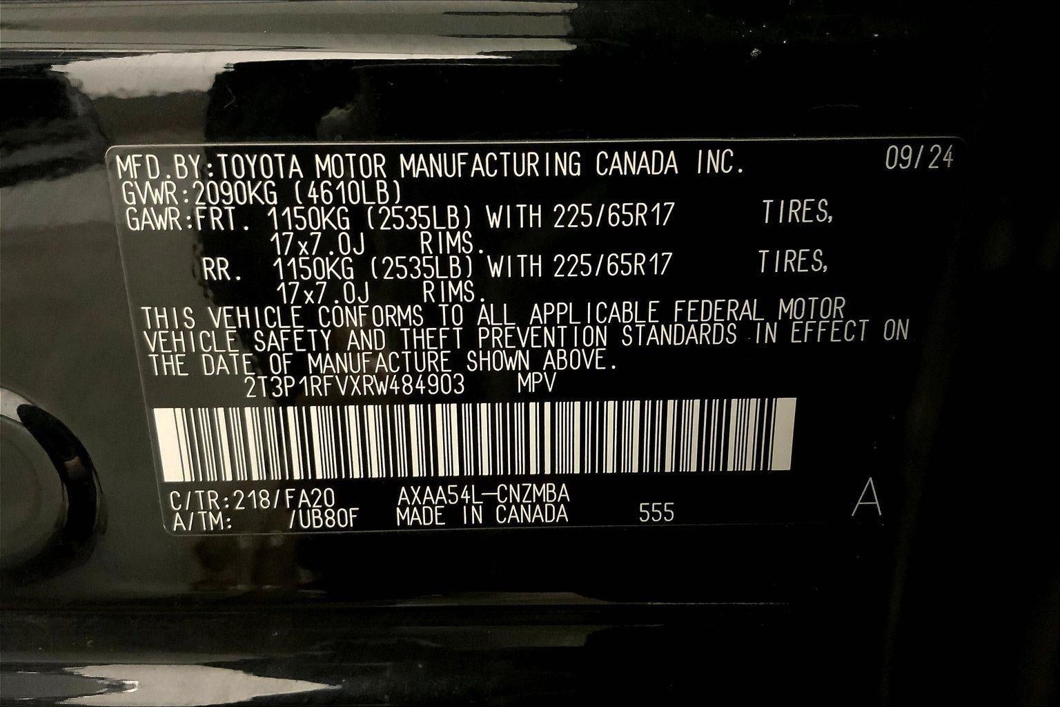 2024 Toyota RAV4 XLE