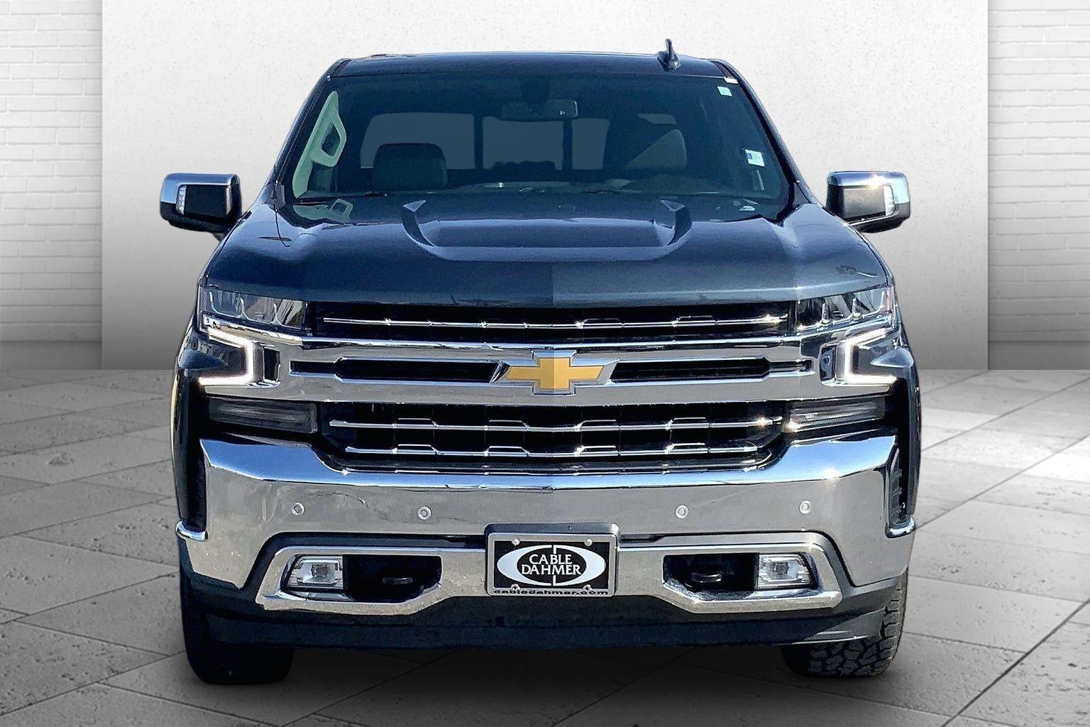 Used 2021 Chevrolet Silverado 1500 LTZ with VIN 1GCUYGED5MZ241097 for sale in Kansas City