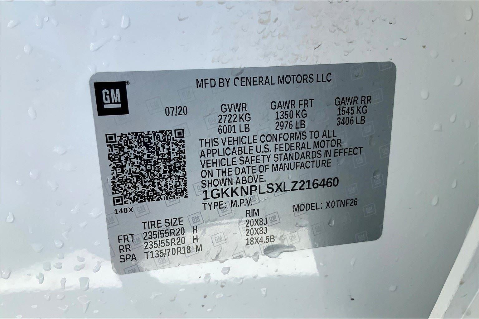 2020 GMC Acadia Denali