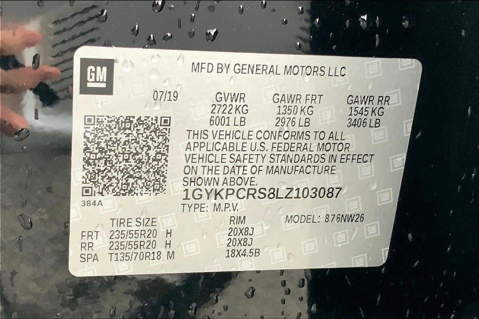 2020 Cadillac XT6 FWD Premium Luxury