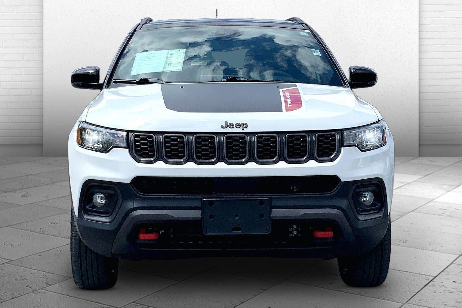 Used 2024 Jeep Compass Trailhawk with VIN 3C4NJDDN2RT144763 for sale in Kansas City