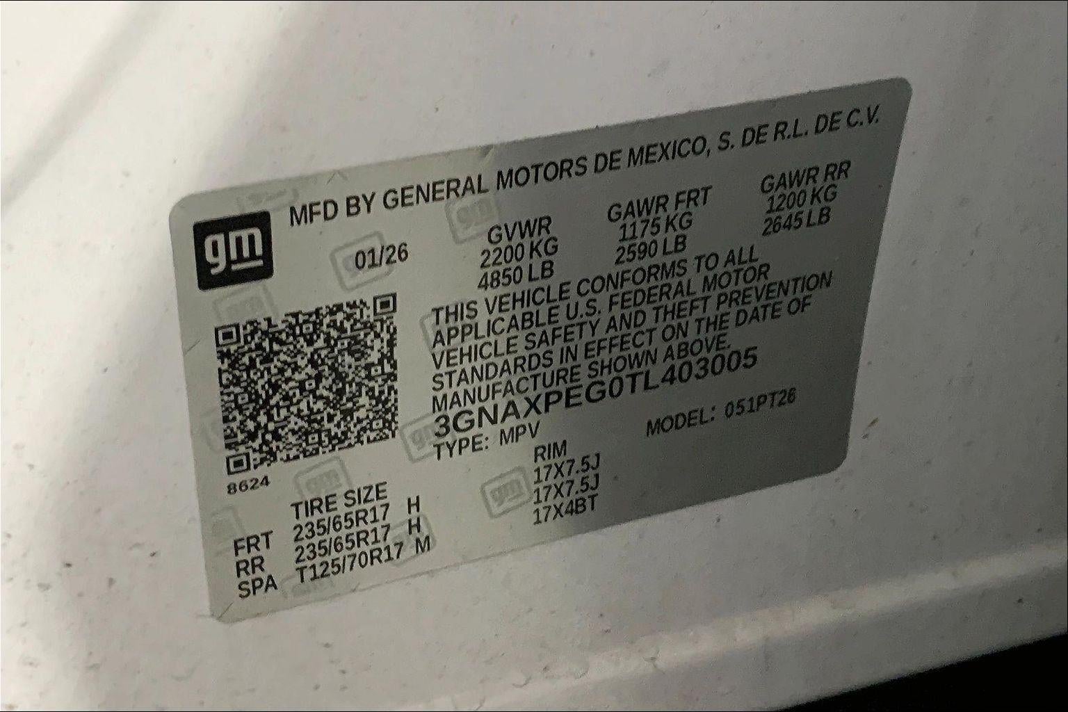 2026 Chevrolet Equinox LT