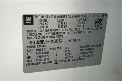 2017 GMC Sierra 1500 SLT