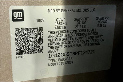 2023 Chevrolet Malibu RS