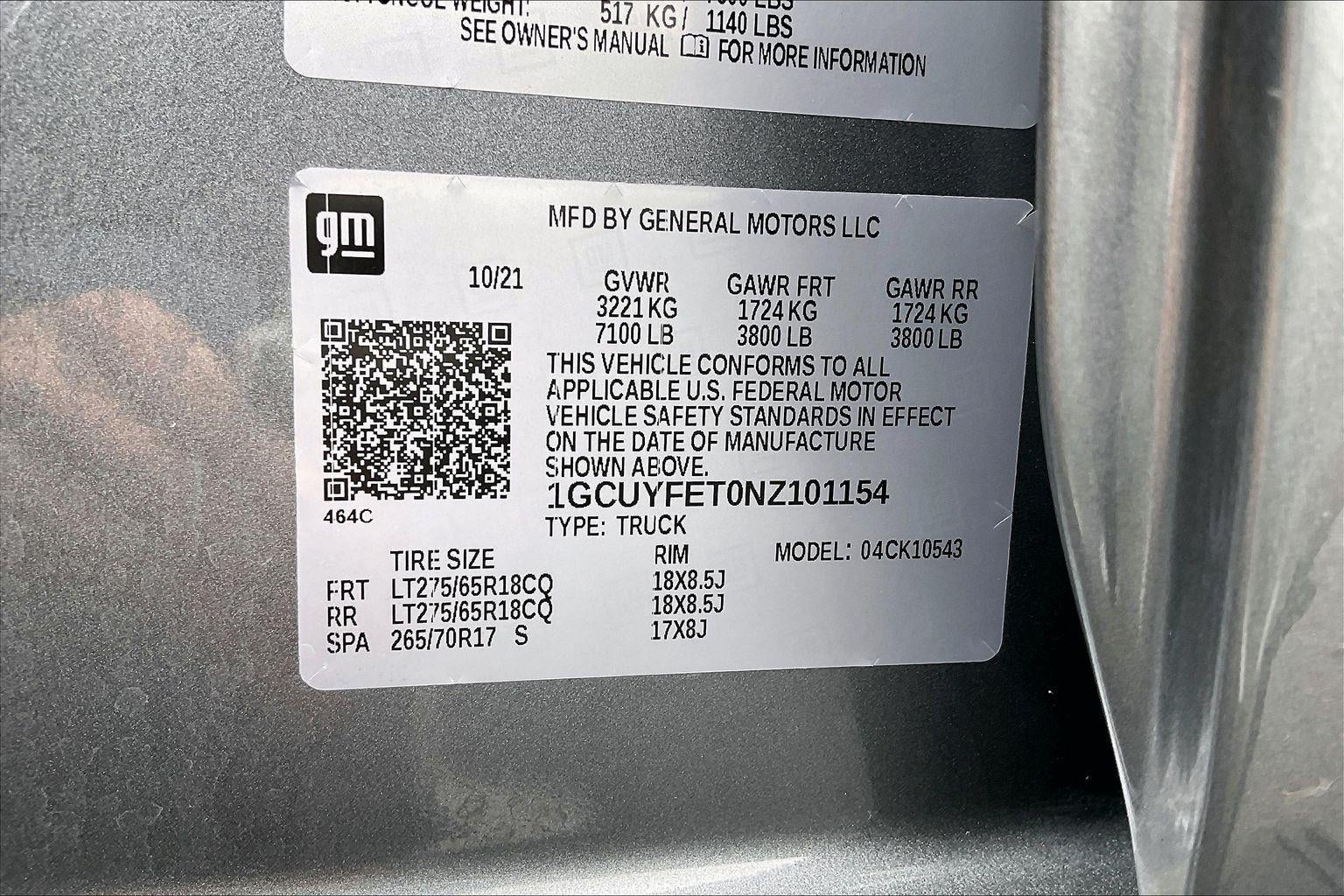 2022 Chevrolet Silverado 1500 LTD LT Trail Boss