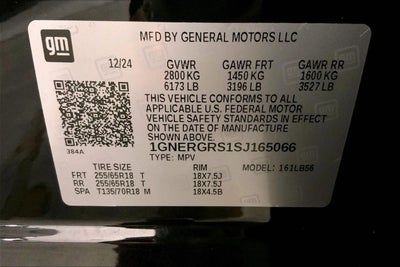 2025 Chevrolet Traverse LT