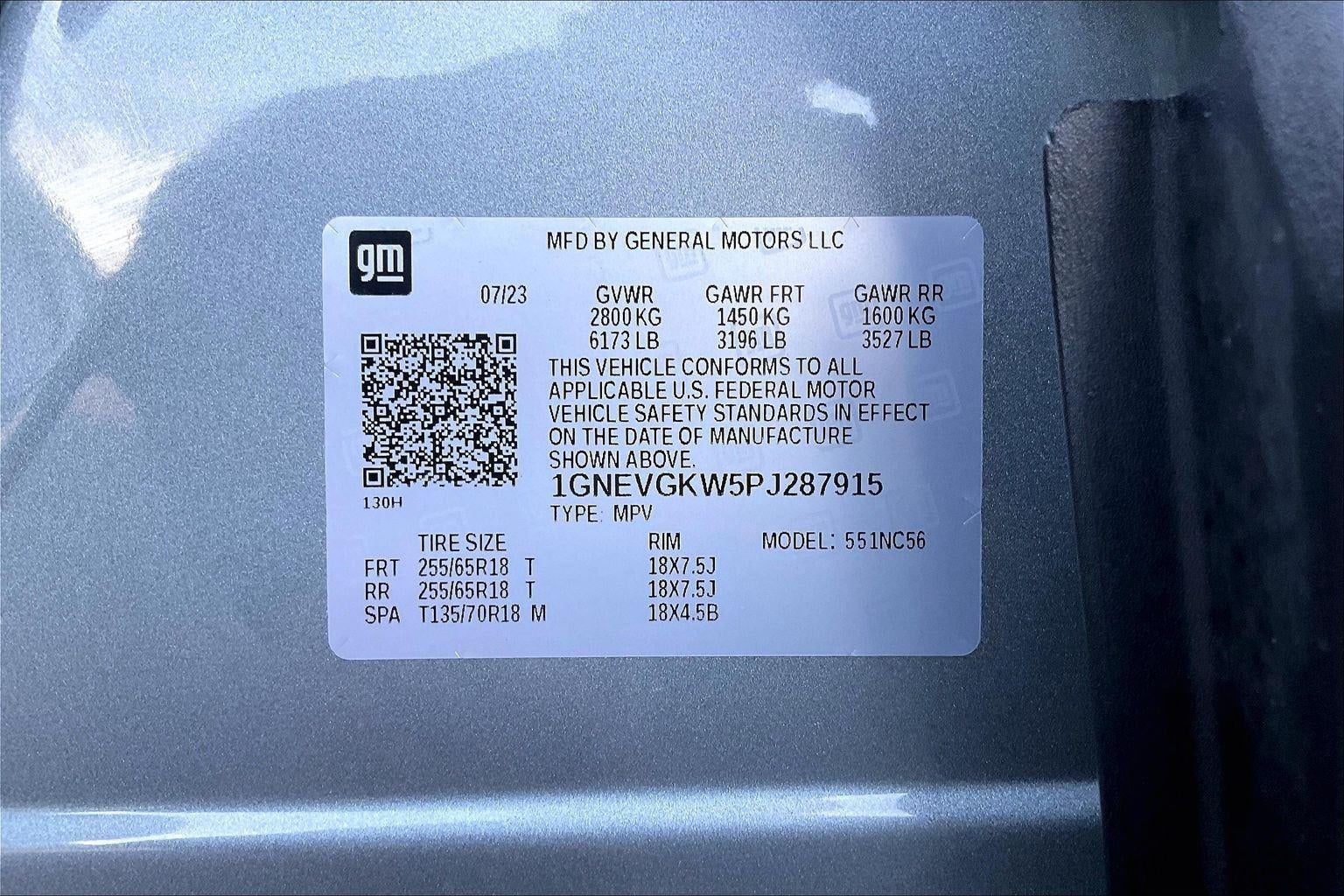 2023 Chevrolet Traverse LT Cloth