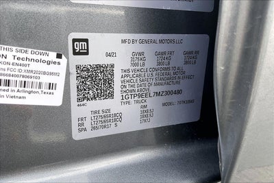 2021 GMC Sierra 1500 AT4