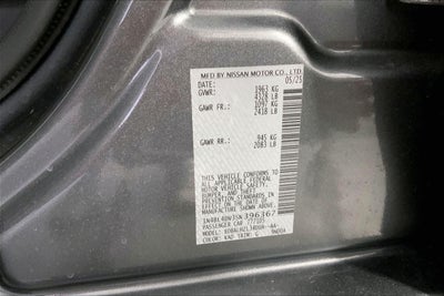 2025 Nissan Altima SV