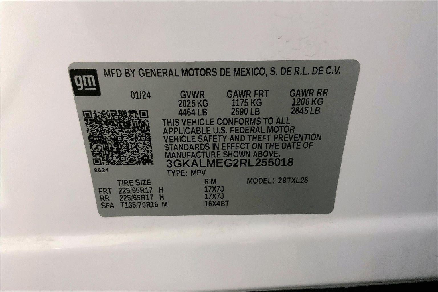 2024 GMC Terrain SLE