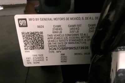 2024 Chevrolet Equinox EV 2RS