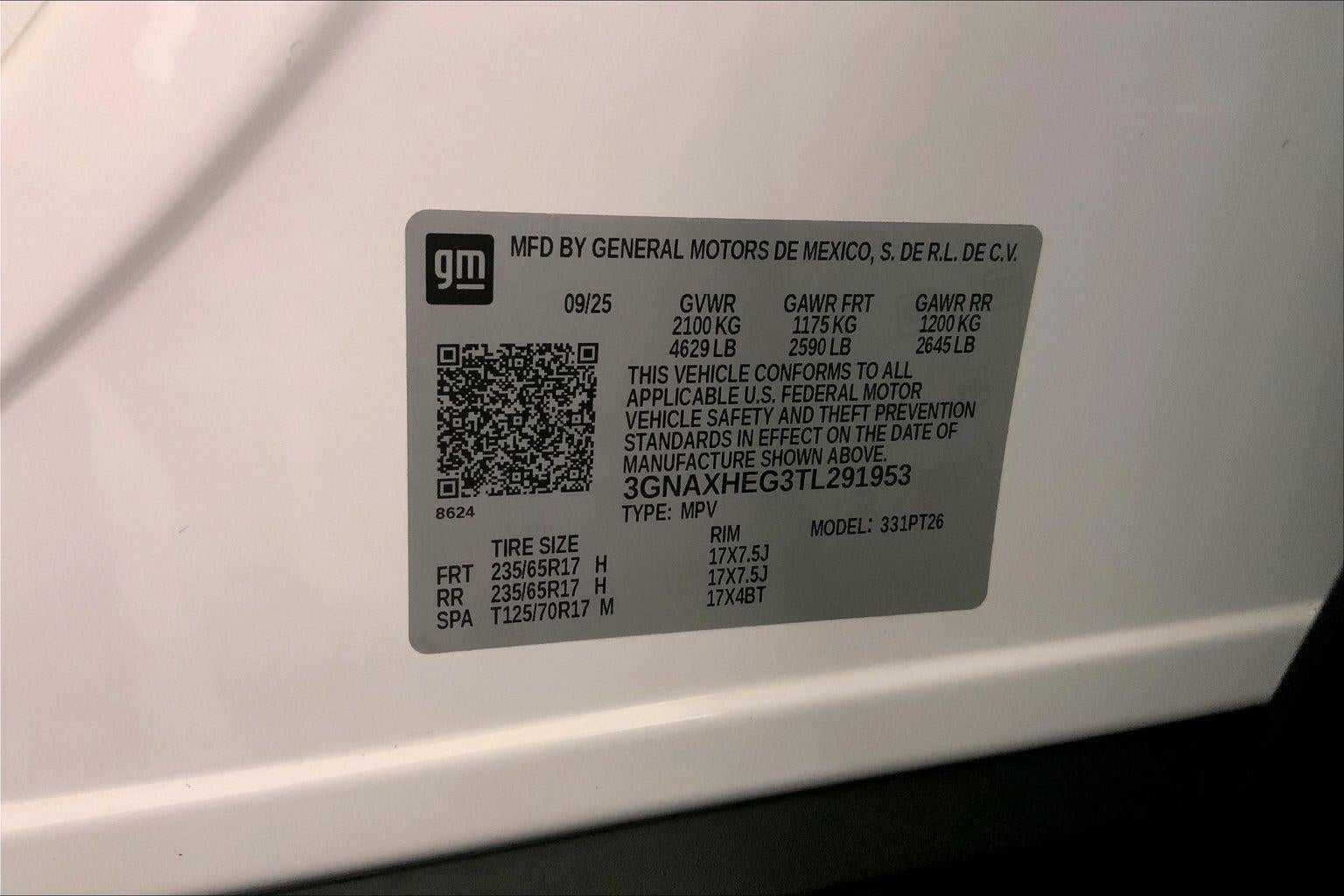2026 Chevrolet Equinox LT