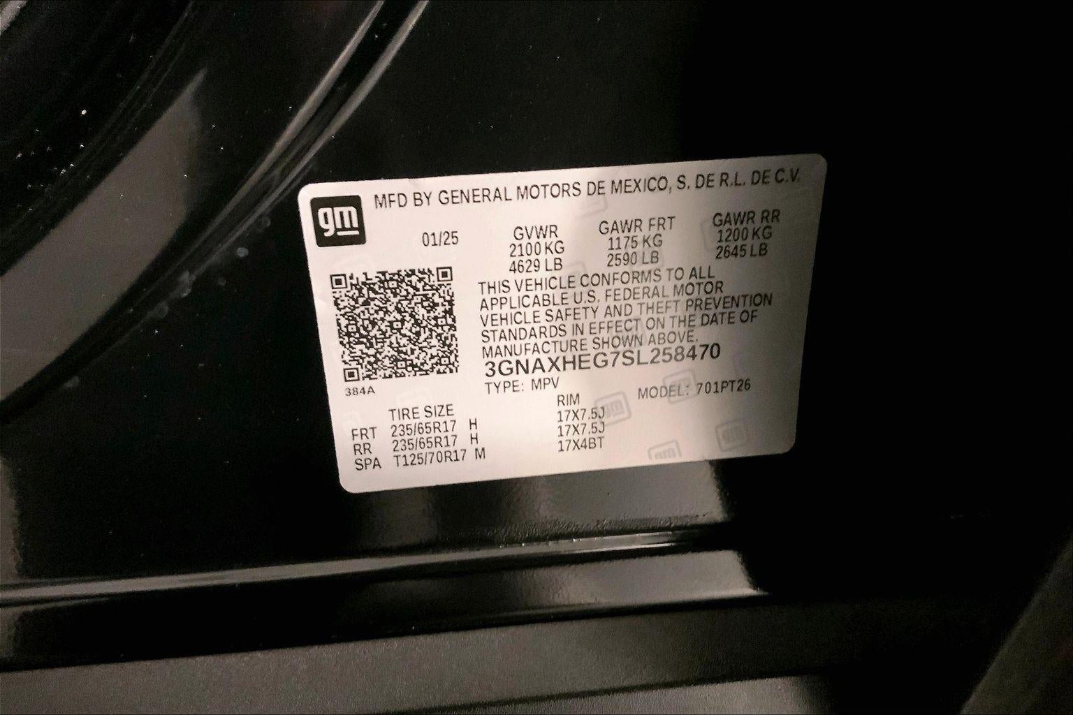 2025 Chevrolet Equinox LT