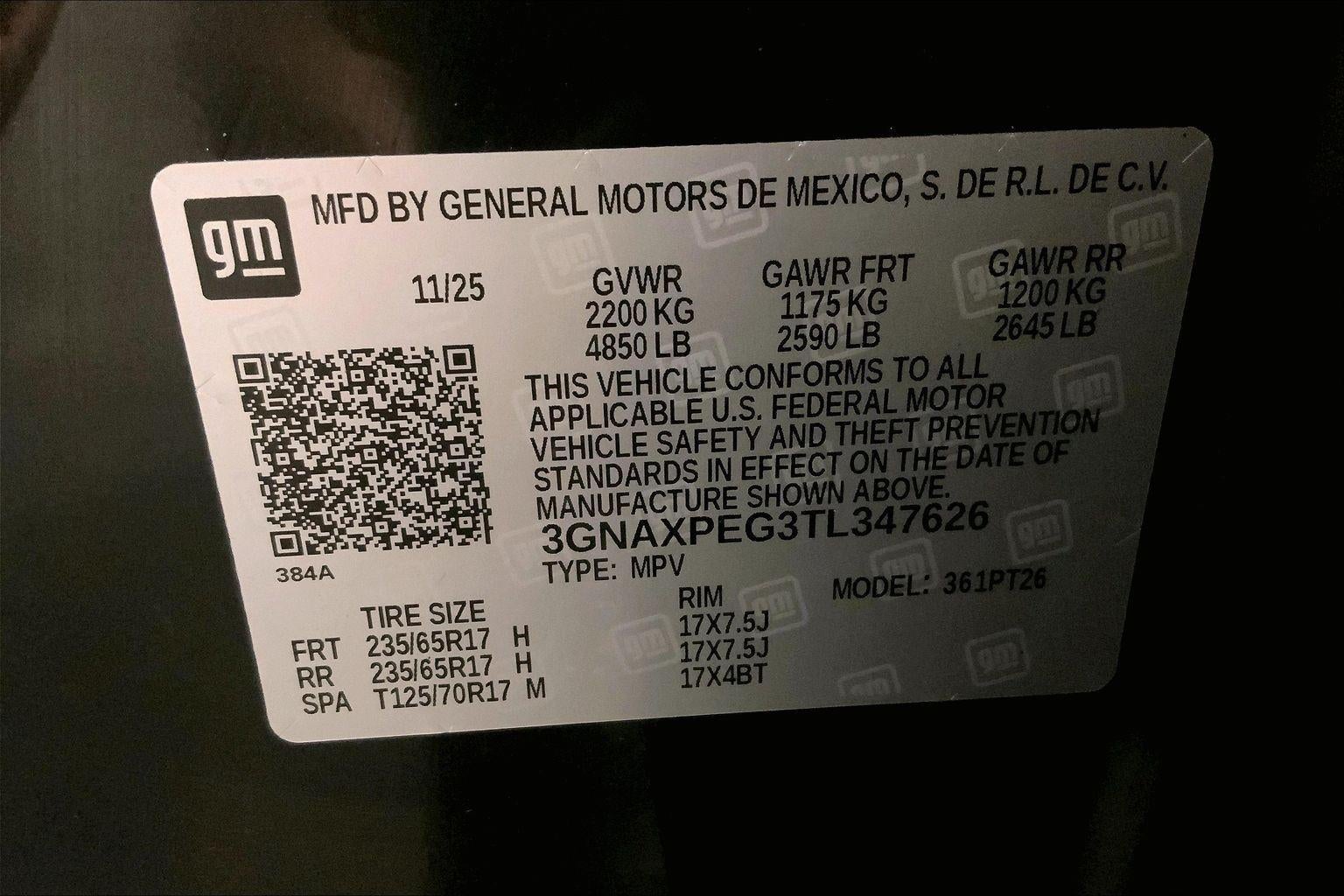 2026 Chevrolet Equinox LT