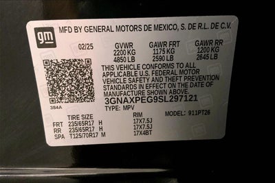 2025 Chevrolet Equinox LT