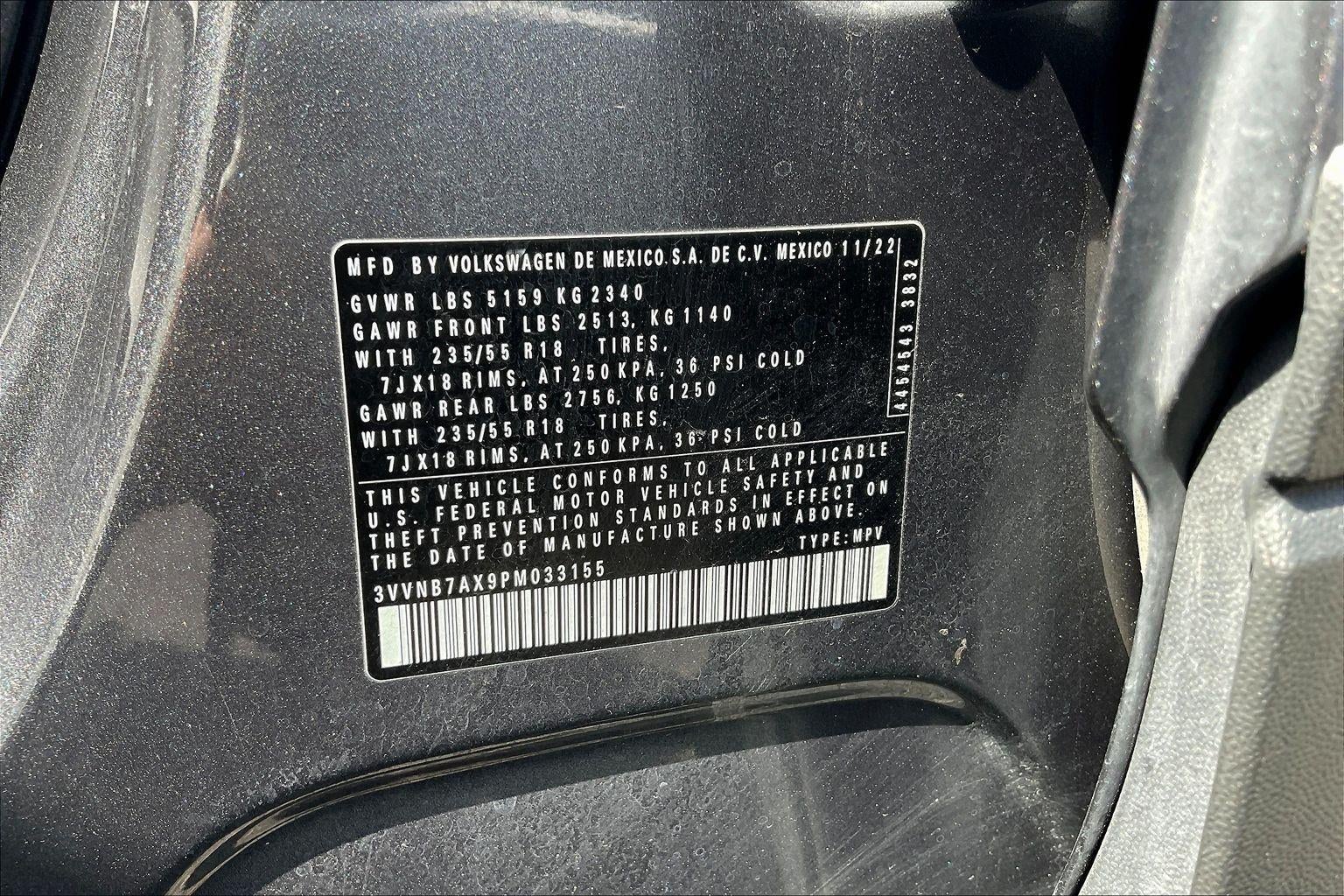 2023 Volkswagen Tiguan SE