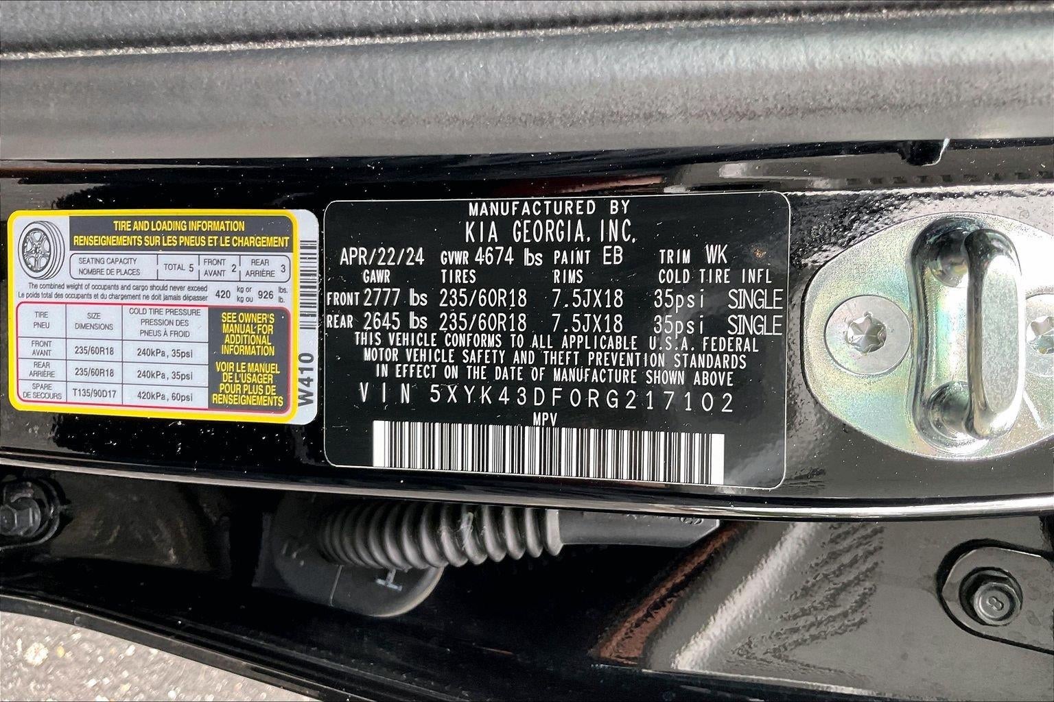 2024 Kia Sportage SX