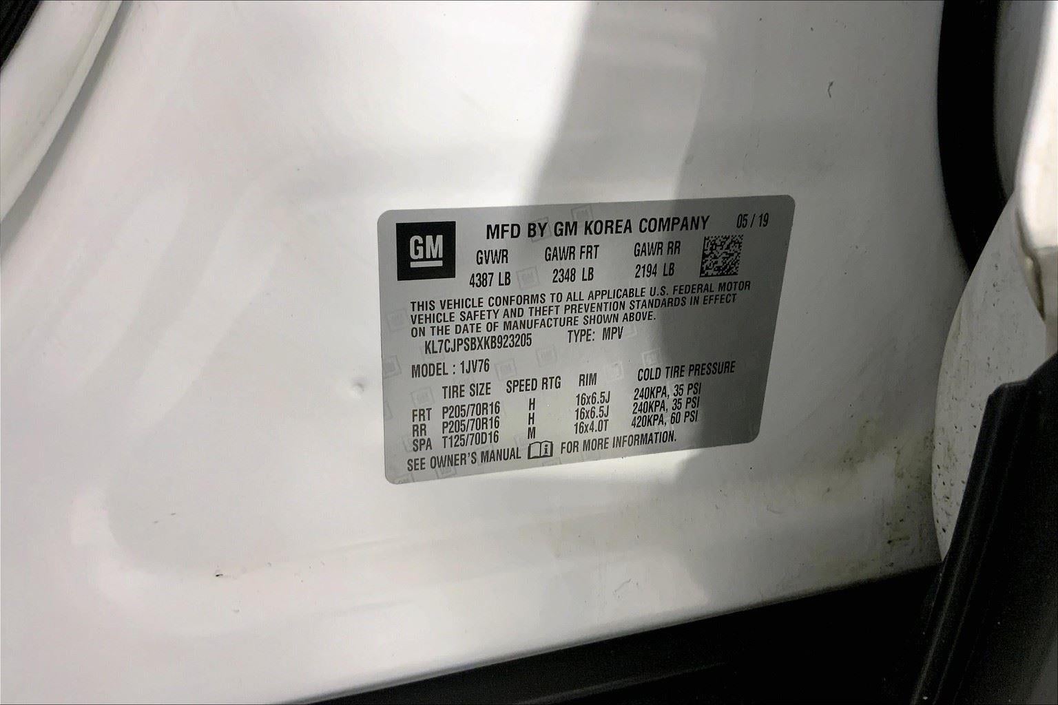 2019 Chevrolet Trax LT