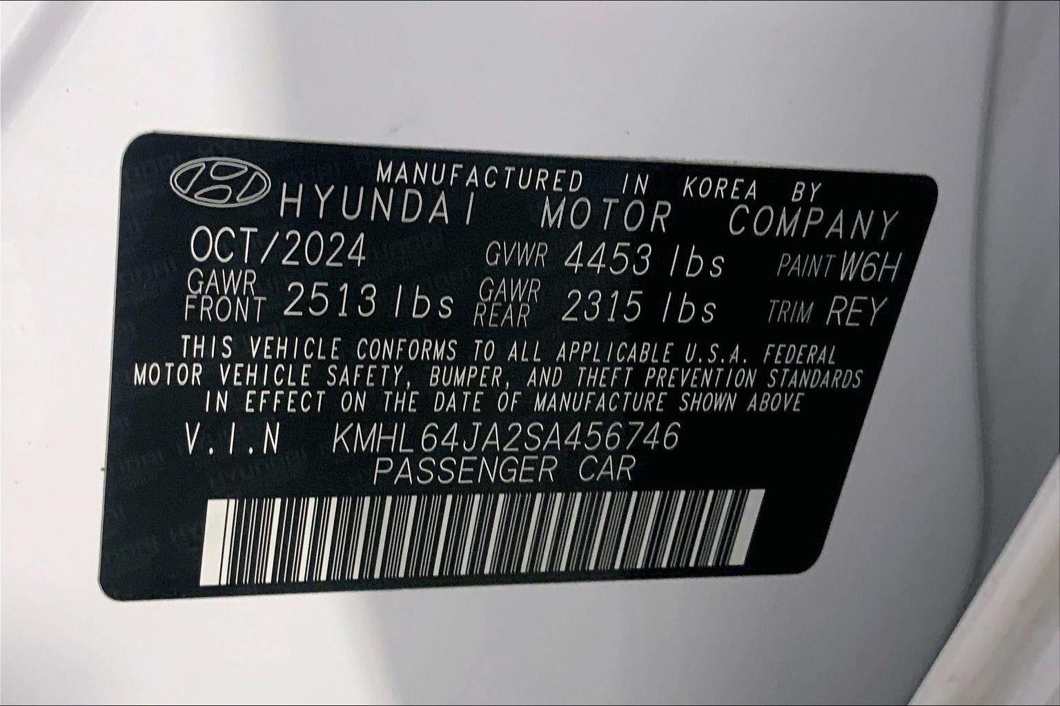 2025 Hyundai Sonata SEL